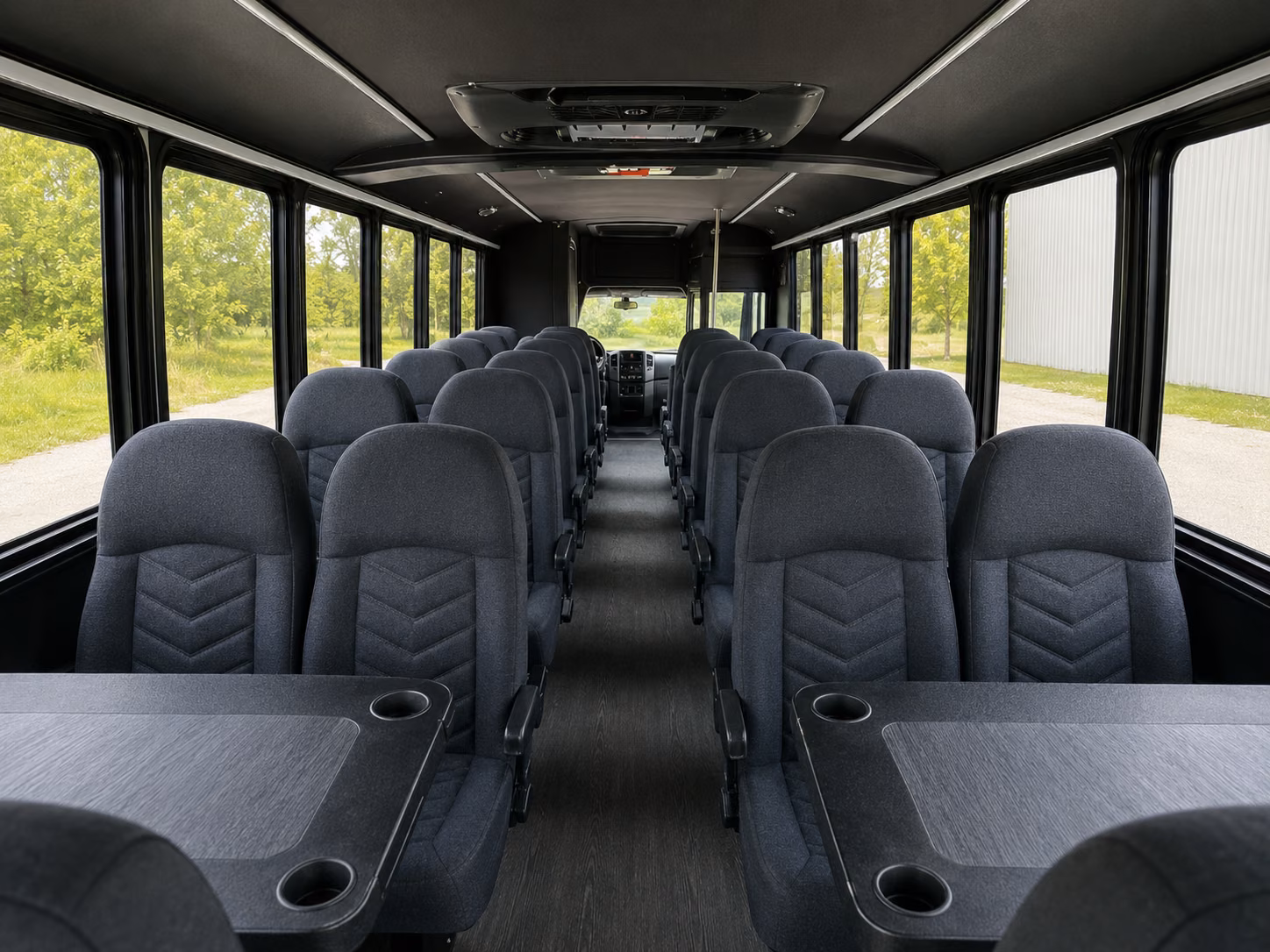 charter buses for large miami gardens wedding weekends