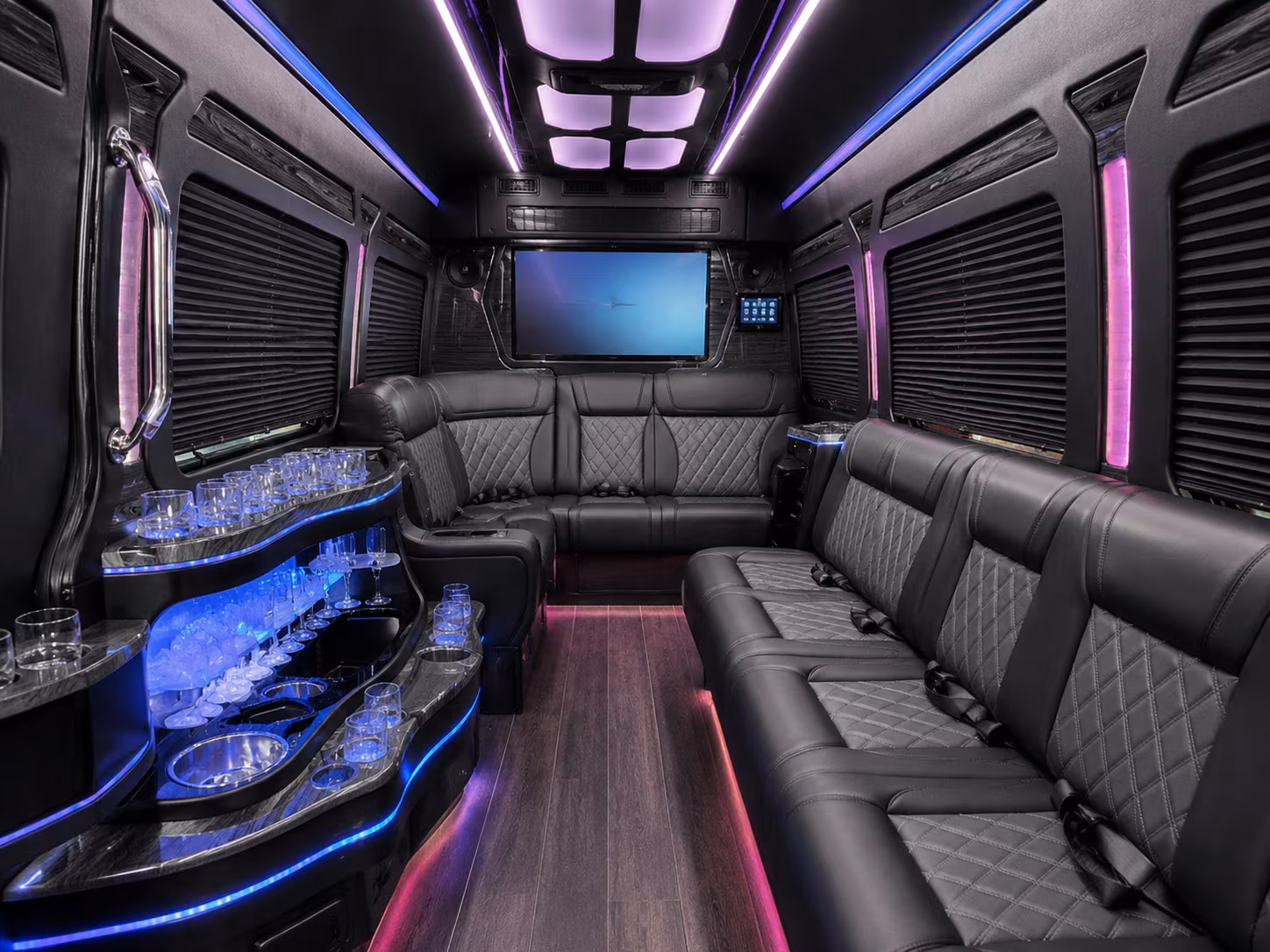 concert shuttle buses for large fan groups and group ticket holders