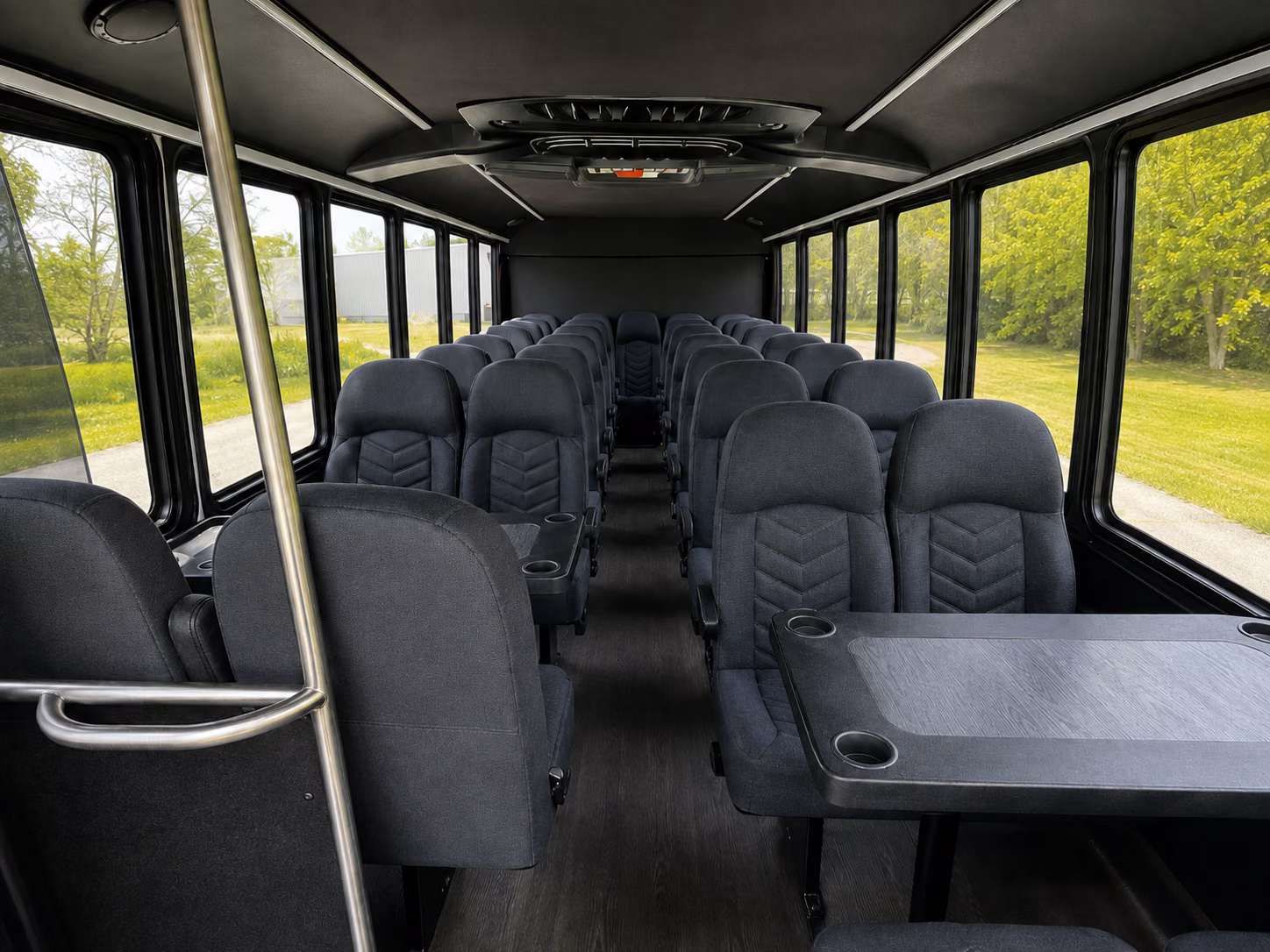 miami gardens 20 passenger minibus interior