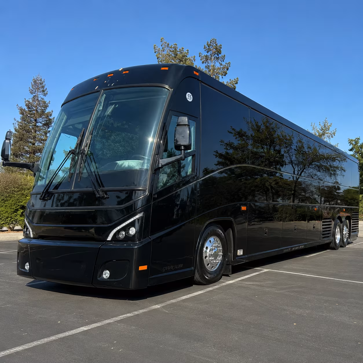 miami gardens 56 passenger charter bus