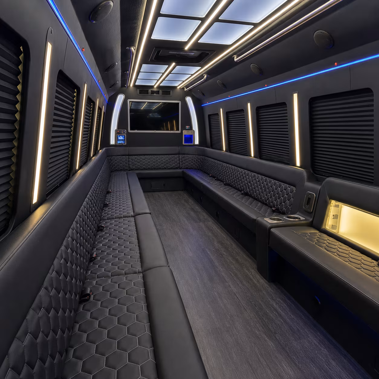 miami gardens party bus inside