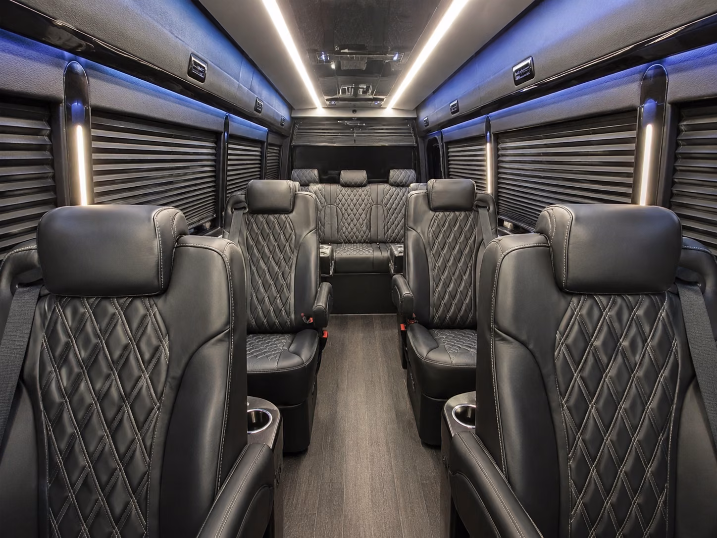 miami gardens sprinter van with driver interior