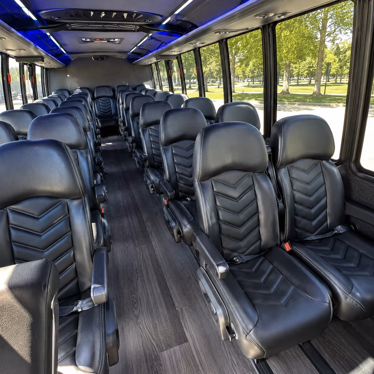 minibus interior