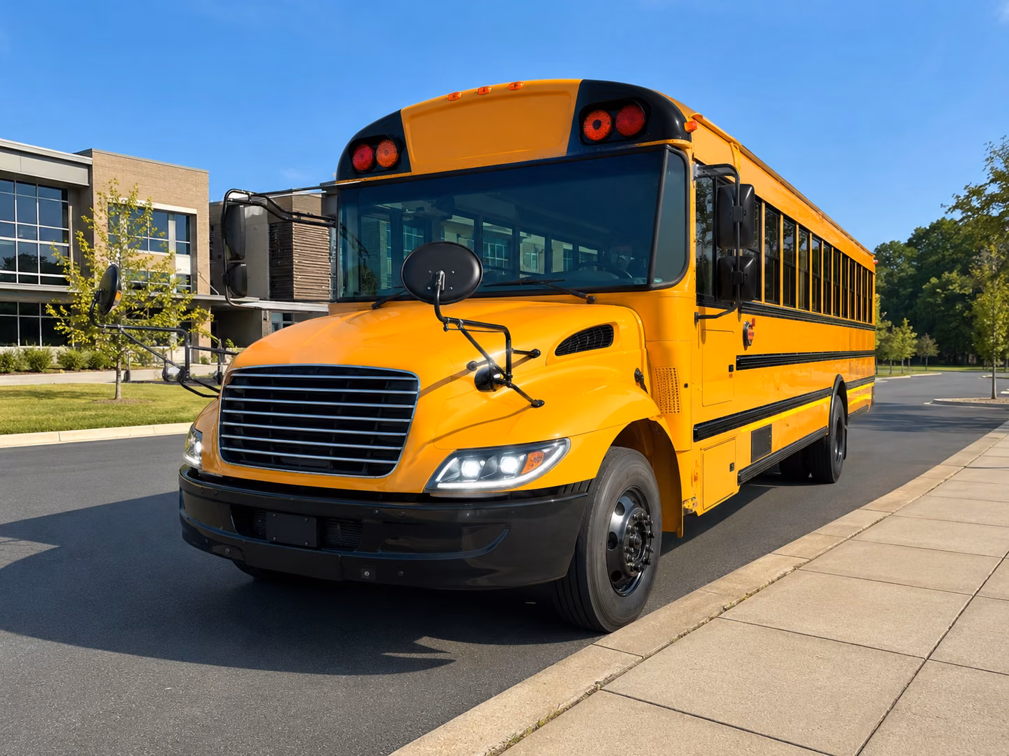 school buses for hard rock stadium and sporting event field trips