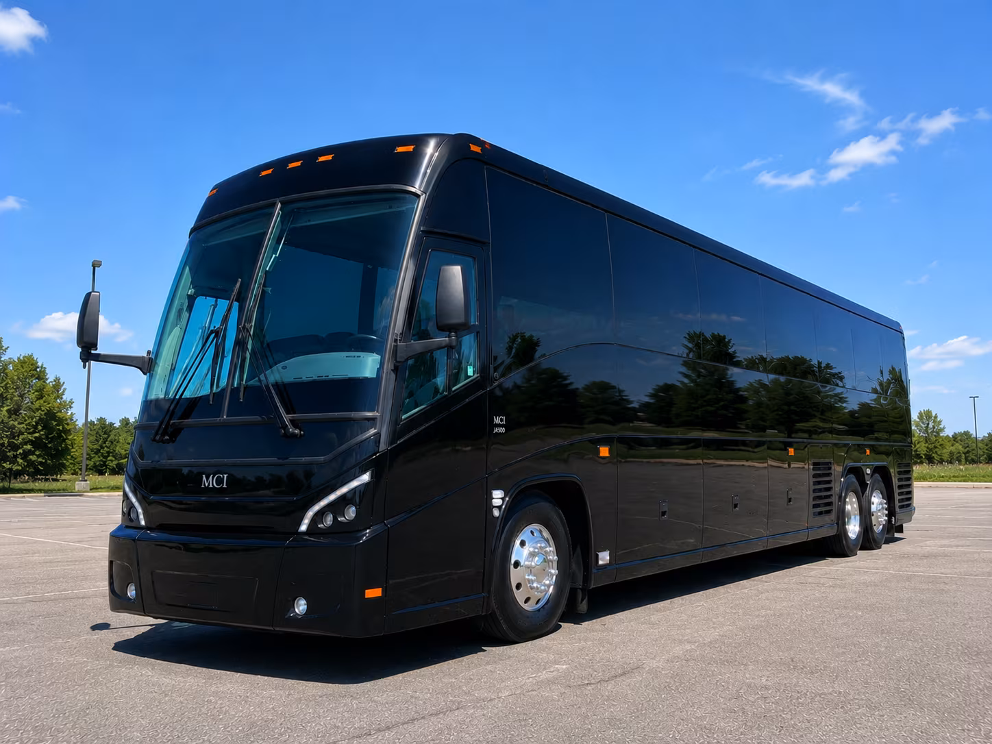 sports team athletic group long distance bus rentals from miami gardens