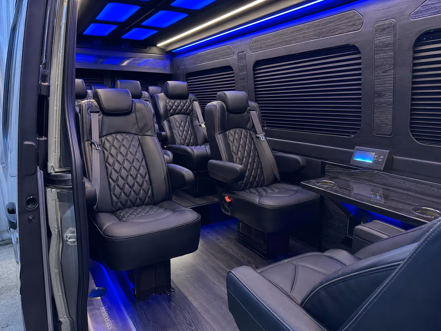 sprinter van transportation for groups and events across miami gardens